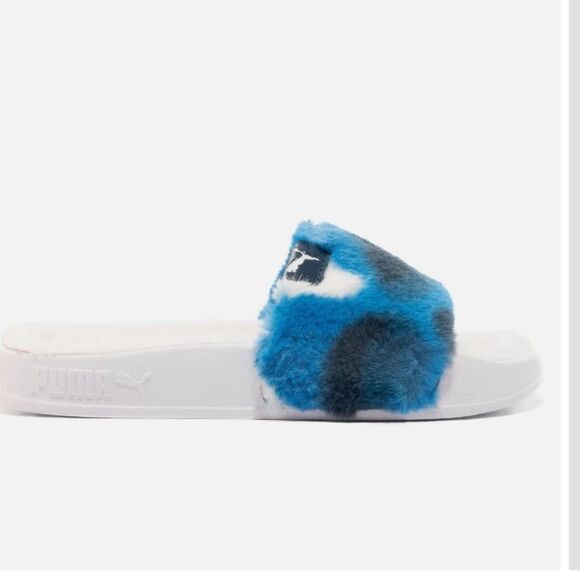 Puma Leadcat 2.0 Fluff Tie Dye Slide Sandal - Picture 6 of 13
